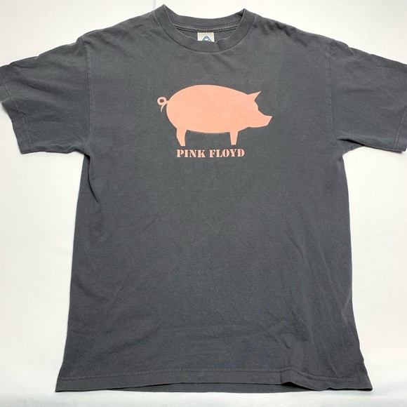 🛑SOLD🛑AAA Men’s Pink Floyd Black Tee Raised - Picture 1 of 6